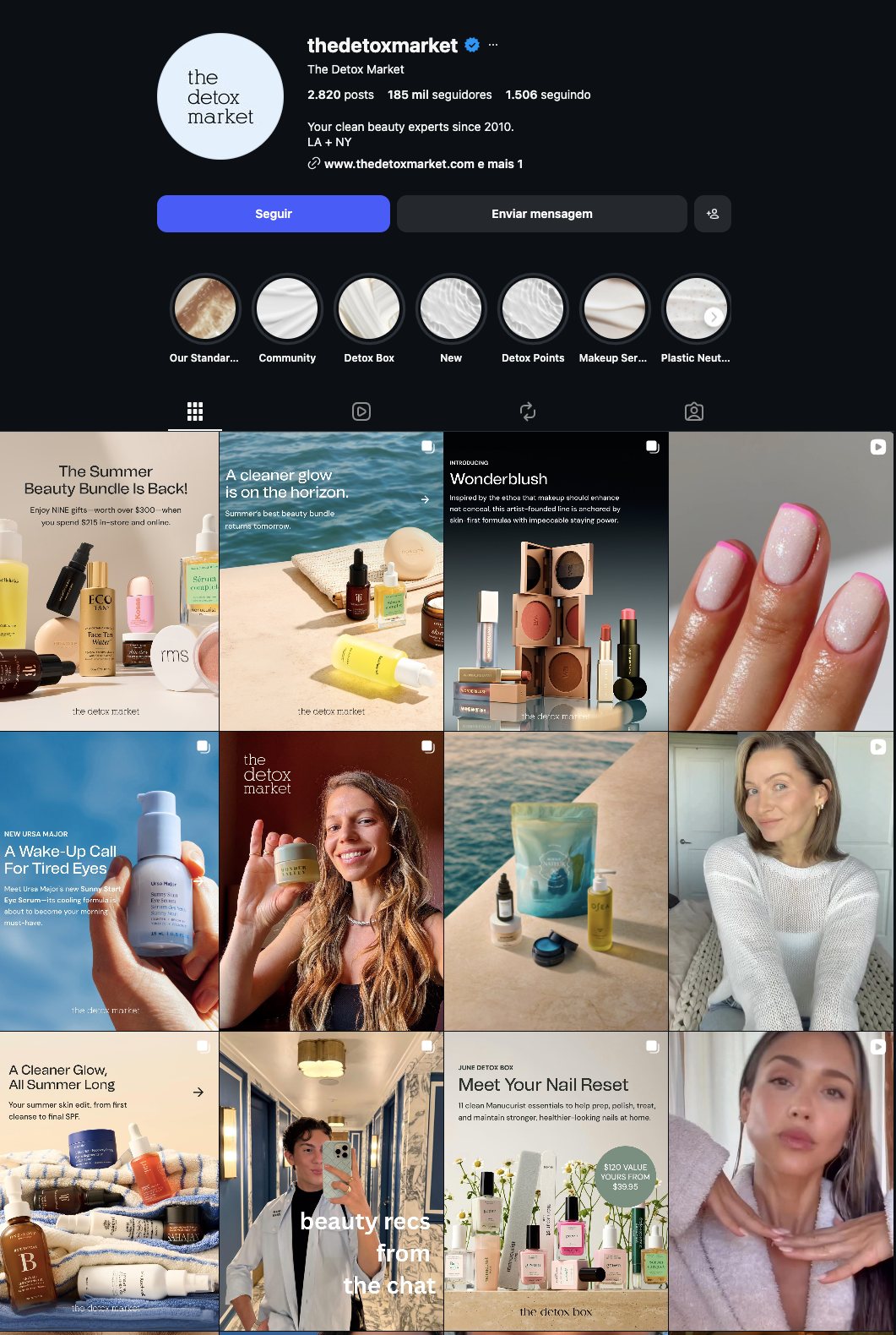 Instagram Detox Market